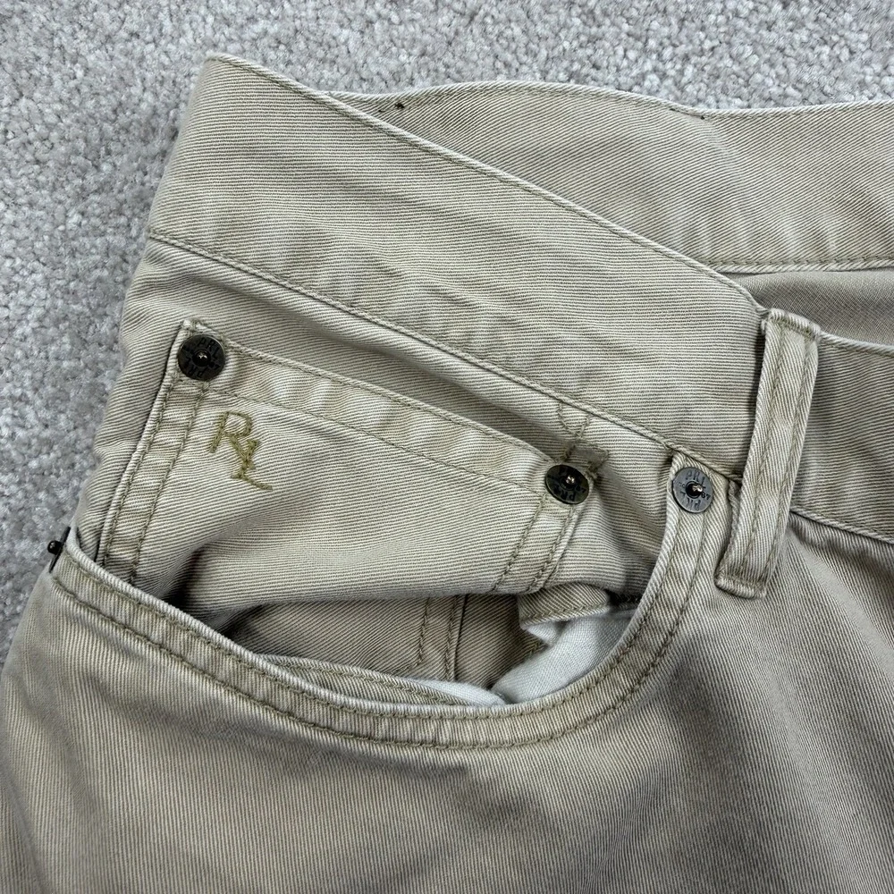 Polo Ralph Lauren Men's 34/30 Khaki Jeans‎ Pants Tan Straight Classic Twill